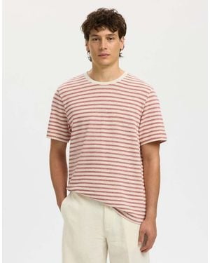 SELECTED T-Shirt - White