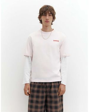 Pull&Bear – t-shirt - Weiß