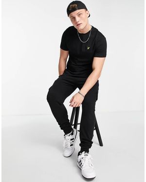Lyle & Scott Cotton Logo T-shirt - Black