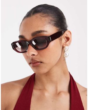 Levi's Sunglasses Levi's Square Sunglasses With Lenses - Brown