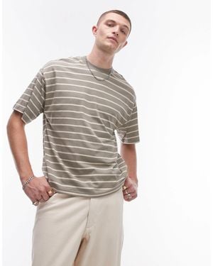 SELECTED – oversize-t-shirt - Grau