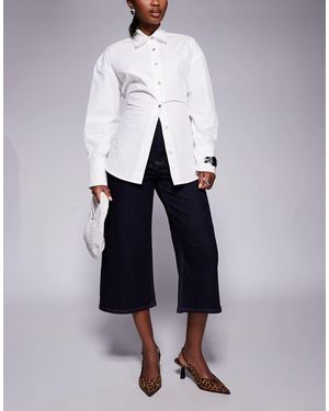 River Island Culotte Jeans - Blue