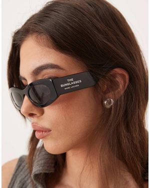 Marc Jacobs Marc Jacobs Oval Sunglasses - Brown