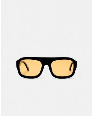 Pull&Bear Square Sunglasses - Natural