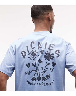 Dickies Cherry Fork Backprint T-shirt - Blue