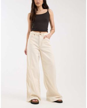 Wrangler Vaqueros Color Crudo De Pernera Ancha Canyon De -Neutro