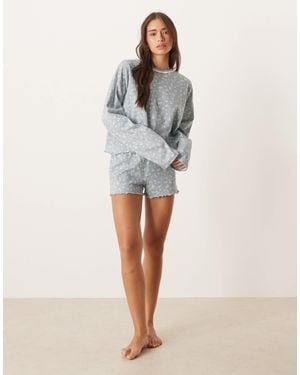 ASOS Mix & Match Pyjama Short - Grey