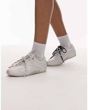 Bronx Zapatillas De Deporte Blancas Con Cordones Myr-Aa De - Blanco