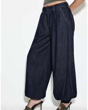 Stradivarius Balloon Jeans - Blue