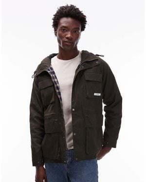 Element Field Waxed Parka - Black