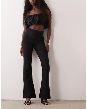 ASOS Ausgestellte anzughose - Schwarz