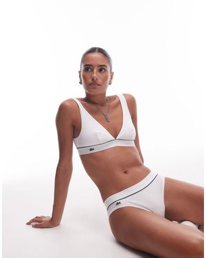 Lacoste Slip Bianchi A Coste - Bianco