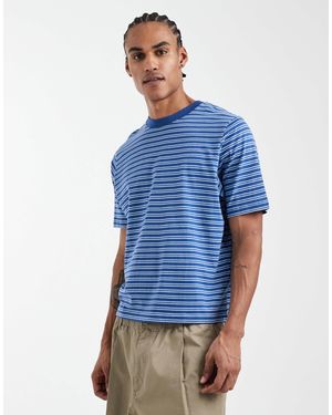 Cotton On – cropped-fit-t-shirt - Blau