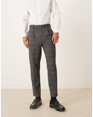 ASOS Smart Tapered Trousers - Black