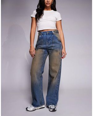 Courtside – baggy-jeans - Blau