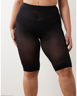 ASOS Asos Design Curve Anti-Chafing Shorts - Black