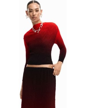 Desigual – bluse - Rot