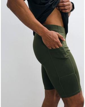 4505 Icon Active Quick Dry Base Layer Training Half Tight With Phone Pocket - Gray