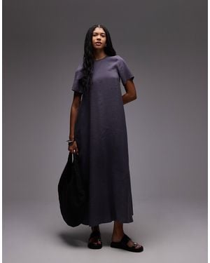 ASOS Modal Trapeze T Shirt Dress - Black