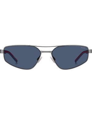 Hugo Sunglasses Hugo – eckige sonnenbrille - Blau