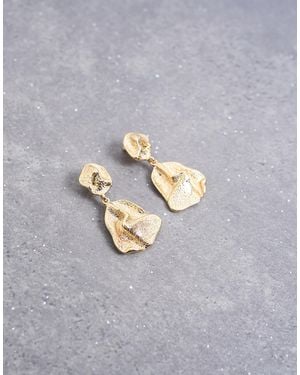 TOPSHOP Portia Drop Earrings - Black