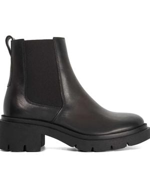 Dune Padelle Ankle Boots - Black