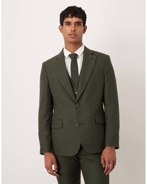 ASOS Asos Desing Skinny Suit Jacket - Green