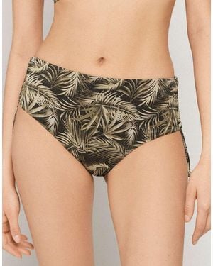 Tezenis Briefs High Drawstring Golden Tropics - Green