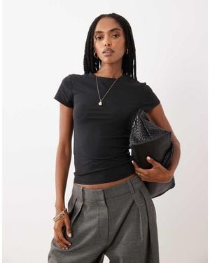 Cotton On Hold Me Short Sleeve Crew Neck - Black