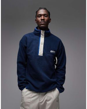 Columbia Helvetia Ii Half Snap Fleece - Blue