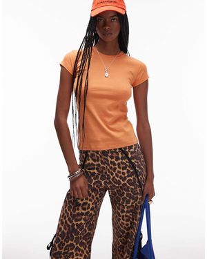 TOPSHOP – everyday – t-shirt - Orange