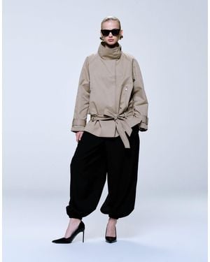 Jdy Mid Waist Balloon Pants - White