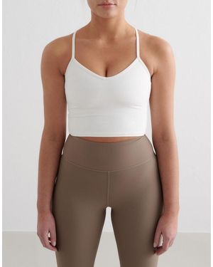 Aim'n Bralette Deportivo De Canalé - Blanco