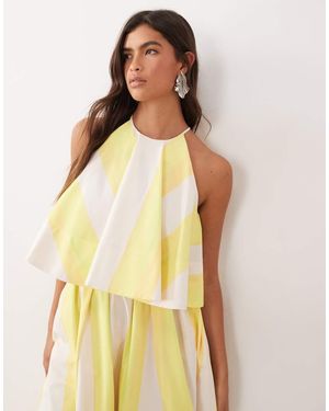 ARRANGE Trapeze Top - Yellow