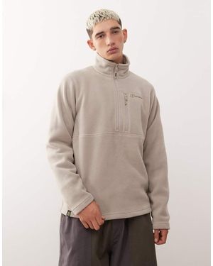 Berghaus Midlayer Prism Half Zip Polartec Fleece - Grey