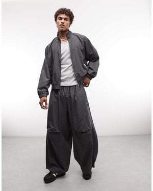 Collusion Xl baggy Track Pant - Black