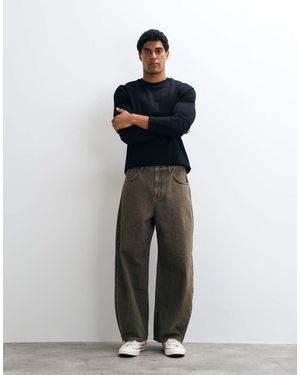 ASOS Jeans Balloon Oversize Lavaggio - Multicolore