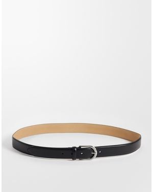 SELECTED Gürtel aus leder - Schwarz