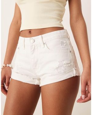 Glamorous Denim Shorts - White