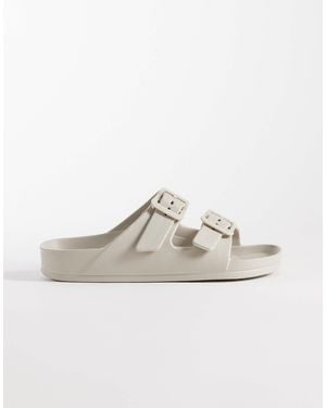ONLY Double Strap Sandal - White