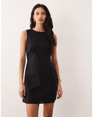 Nobody's Child Vicky Sleeveless Cotton Mini Dress - Black