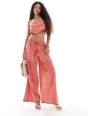 Wednesday's Girl – strandhose - Rot