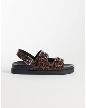 ONLY Sandalen Met Gesp - Bruin