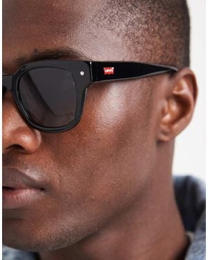 Levi's Sunglasses Levi's Square Sunglasses With Dark Lenses - Brown