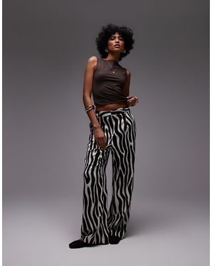 Mango Pantaloni Dritti - Nero