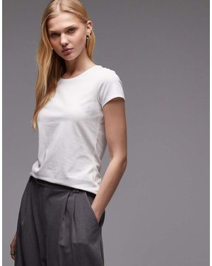 ARKET Slim Stretch T-shirt - Grey