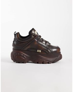 Buffalo Classic Trainers - Brown