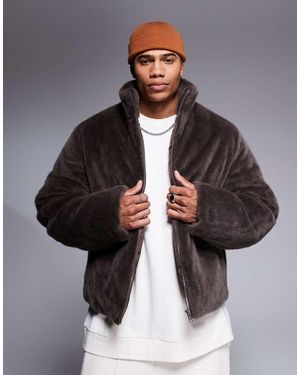 ASOS Piumino - Marrone