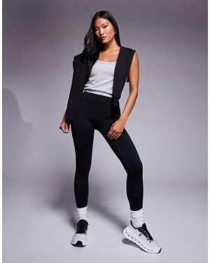 4505 Petite Icon Running Tie Waist leggings - Black