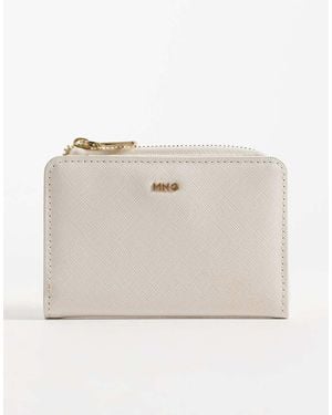 Mango Small Wallet - Natural